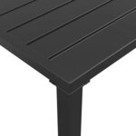 vidaXL Ensemble à manger de jardin 2 Pièces anthracite acier