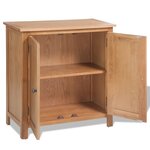 vidaXL Buffet 70x35x75 cm Bois de chêne massif