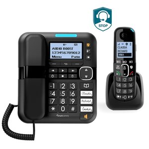 Téléphone Fixe Filaire Oho-3026 - Téléphones fixes
