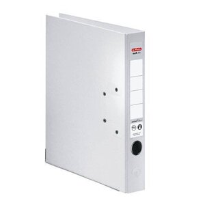 Classeur à levier maX.file Protect Plus Polypro Int / Ext Dos de 50 mm Blanc HERLITZ