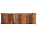vidaXL Table Console 107x33x76 cm Bois Massif Récupéré