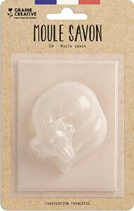 Mini Moule à Savon Renard Endormi