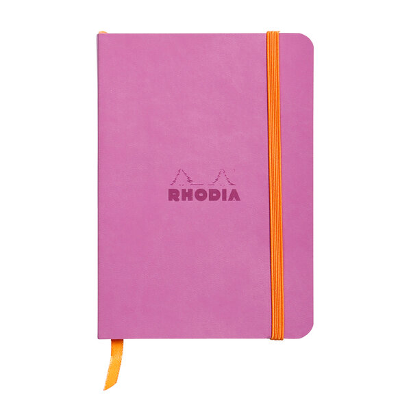carnet souple 10,5x14,8cm ligné 144 pages lilas CLAIREFONTAINE