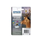 Epson multipack  t1306 - cerf - cyan  magenta  jaune