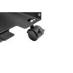 Chariot support pour Unité Centrale largeur 12-21 cm Noir NEWSTAR