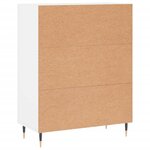 vidaXL Buffet blanc 69 5x34x90 cm bois d'ingénierie