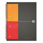 Bloc 'NOTEBOOK' international A4+ 80 feuilles 90g lignées 4 trous OXFORD