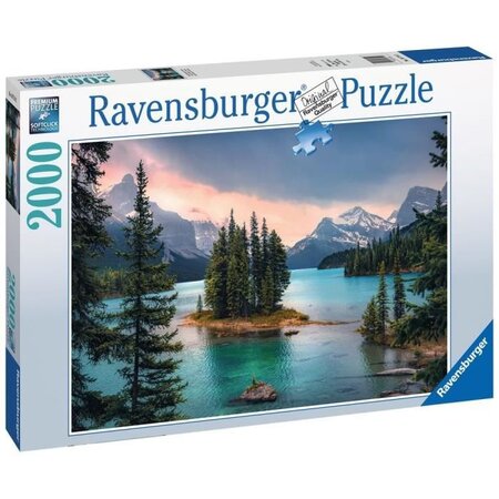 Puzzle 2000 pieces - île de l'esprit canada - ravensburger