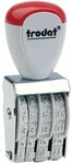 tampon dateur 1004 Mois en chiffre 3 x 15 mm TRODAT