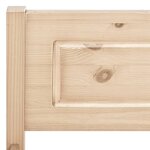 vidaXL Cadre de lit sans matelas bois massif de pin 180x200 cm
