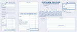 Carnet à souche QUITTANCES DE LOYER 105 x 245 mm 50 Feuillets ELVE