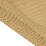 vidaXL Tapis de tente sable 200x200 cm PEHD