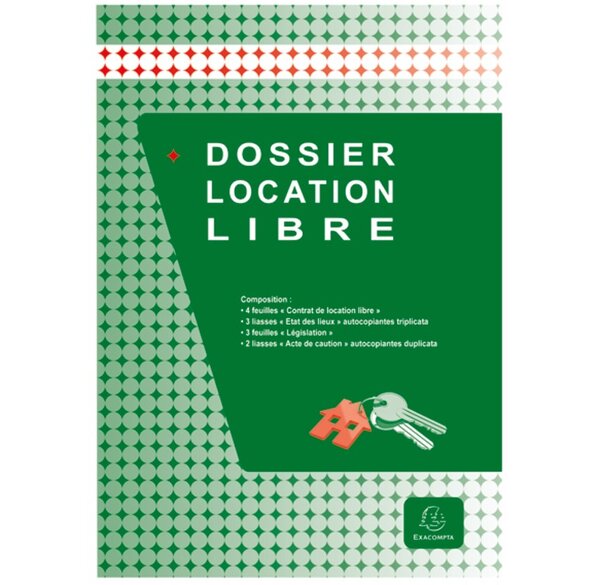 Dossier location libre EXACOMPTA