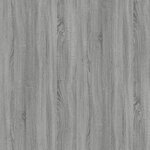 vidaXL Meuble TV mural Sonoma gris 40x34 5x40 cm