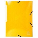 Chemise À Élastiques 3 Rabats Maxi Capacity Carte Lustrée Pelliculée Iderama - A4 - Couleurs Assorties - X 40 - Exacompta