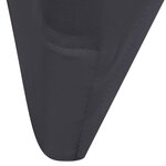vidaXL Housse de chaise extensible 4 Pièces Anthracite
