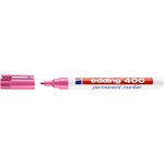 Marqueur Permanent 400 Rose Pointe Fine 1 mm x 3 EDDING