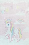 Tapis pour chambre Enfant 120 x 160 cm - Rose