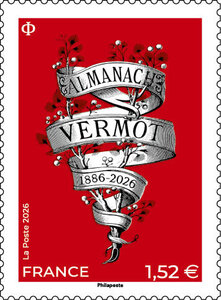 Timbre - Almanach Vermot (1886-2026) - Lettre Verte