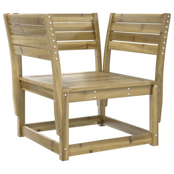 vidaXL Chaise de jardin bois de pin imprégné