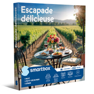 SMARTBOX - Coffret Cadeau Escapade délicieuse - Séjour