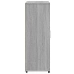 vidaXL Buffets 2 Pièces sonoma gris 60x31x84 cm bois d'ingénierie