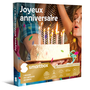 SMARTBOX - Coffret Cadeau Joyeux anniversaire Signature - Multi-thèmes