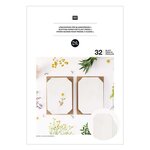 256 papiers buvard pour presse à fleur A4