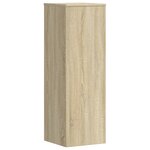 vidaXL Supports pour plantes 2 Pièces chêne sonoma bois d'ingénierie