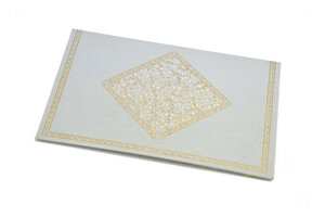 PAPERTREE TAJ Lot de 5 Enveloppes cadeau A4 Gris perle