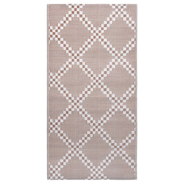 vidaXL Tapis d'extérieur Marron 190x290 cm PP