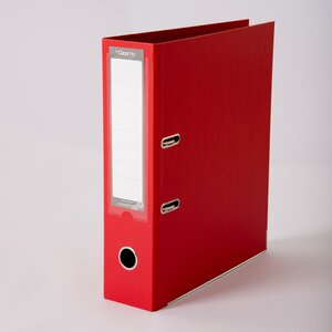 Lot de 20 classeurs a4 class'hic rouge haut de gamme - dos 8 cm - marque enveloppebulle