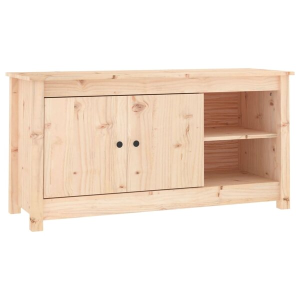vidaXL Meuble TV 103x36 5x52 cm Bois de pin massif