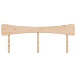 vidaXL Tête de lit 200 cm bois massif de pin