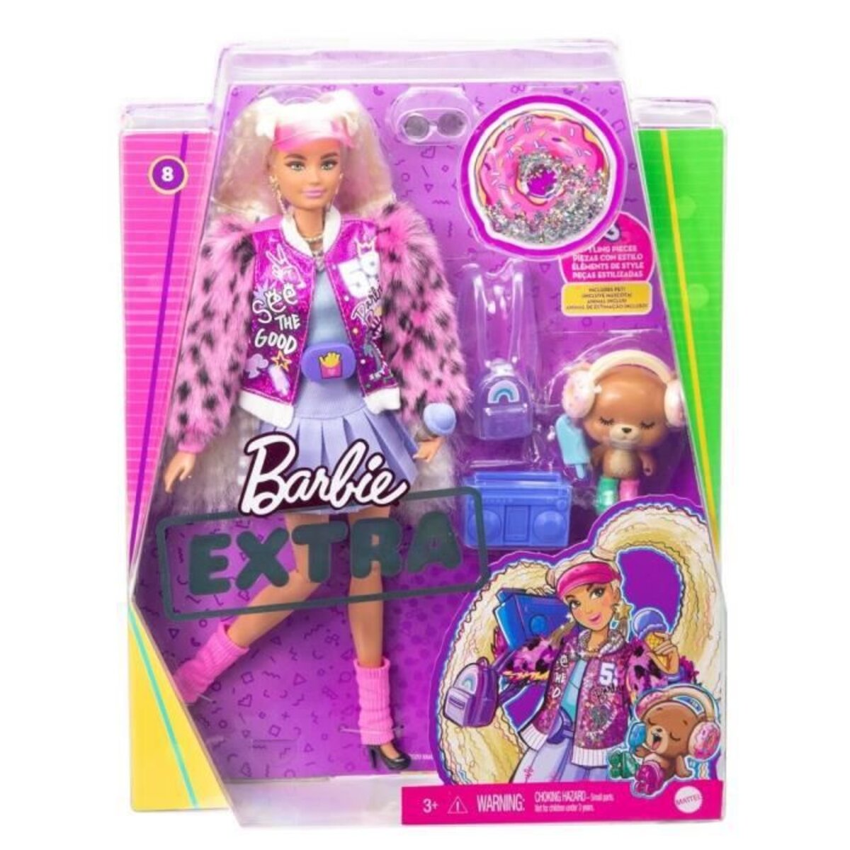 Barbie - Poupée Fashionista 169 ensemble rose - Poupée Mannequin - Des 3  ans - La Poste