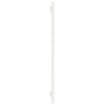 vidaXL Tête de lit murale Blanc 186x3x91 5 cm Bois massif de pin
