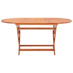 vidaXL Ensemble à manger d'extérieur 9 Pièces Bois d'eucalyptus/textilène