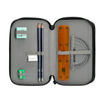 Trousse garnie antartik 3 compartiments 36 pieces       corail