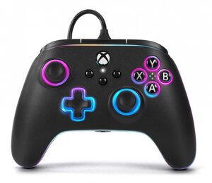 Manette filaire PowerA Advantage pour Xbox Series X S Lumectra - Noir
