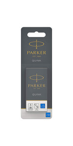PARKER blister de 10 cartouches Quink pour Stylo plume  encre bleue