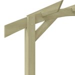 vidaXL Pergola de jardin 180x210x40 cm Bois de pin imprégné