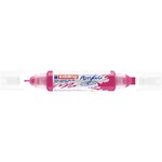 Marqueur acryl 3d dble pointe 5400 telemagenta 2-3 mm  5-10 mm EDDING