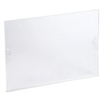 Porte Visuel Mural Horizontal A6 - Cristal - Exacompta