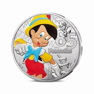 Les classiques d'animation Disney - Pinocchio - Monnaie de 10€ Argent