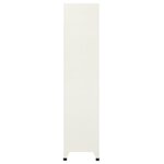 vidaXL Armoire à casiers Gris et bleu 90x40x180 cm Acier
