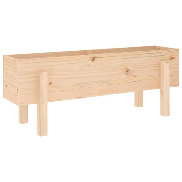 vidaXL Lit surélevé de jardin 101x30x38 cm bois de pin massif