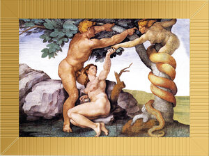 Monnaie FALL OF MAN Cappella Sistina 1/200 Oz Or 2$ Tokelau 2022