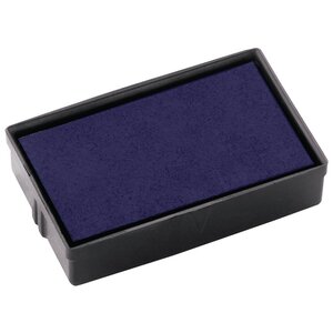 Cassette d'encre pré-encrée E/10 pour timbre automatique Printer 10 - Bleu (boîte 5 unités)