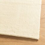 vidaXL Tapis HUARTE à poils courts doux et lavable crème 80x200 cm