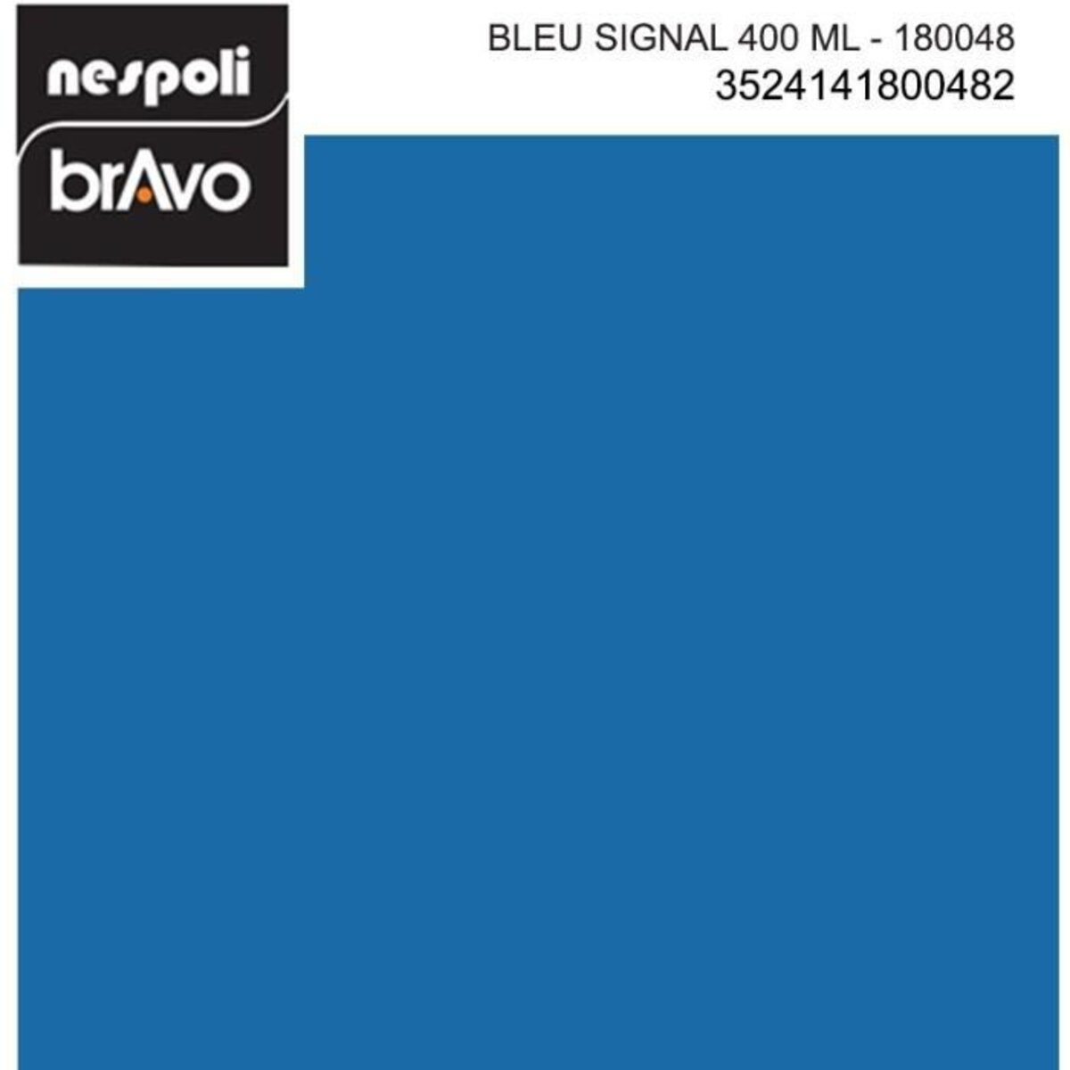 Bombe peinture RAL 1K - Bleu